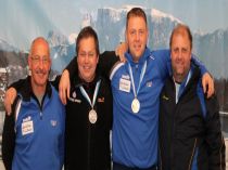 die Sieger mit Fachwart: Sepp Priller, Stefan Thurner, Thomas Pichler, Werner Bozner