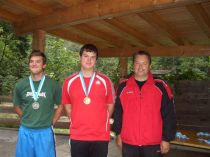 U23 Florian Priller - Tobias Gualdi - Trainer Stefan Thurner